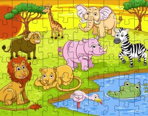 Animals Jigsaw Puzzle ~ Kids Puzzles