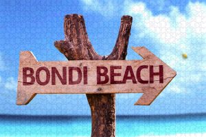 Bondi Beach Sign, Sydney ~ 1000 Piece Puzzles