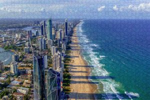 Surfers Paradise, Gold Coast ~ 1000 Piece Puzzles
