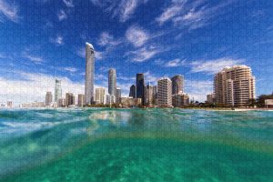 Surfers Paradise, Gold Coast ~ 1000 Piece Puzzles