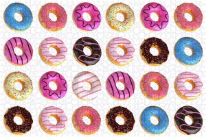 Donuts Puzzle ~ 1000 Piece Puzzles