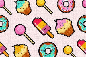 Food Pattern Puzzle ~ 1000 Piece Puzzles