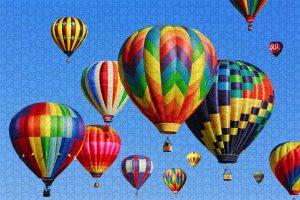 Hot Air Balloon Puzzle ~ 1000 Piece Puzzles
