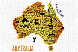 Map Of Australia Puzzle ~ 1000 Piece Puzzles