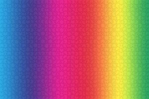 Rainbow Puzzle ~ 1000 Piece Puzzles