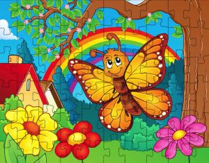 Butterfly Puzzle ~ Kids Puzzles