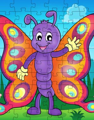 Cute Butterfly Puzzle ~ Kids Puzzles