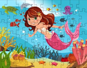 Mermaid Puzzle ~ Kids Puzzles