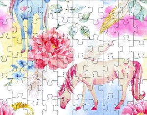 Cute Unicorn Puzzle ~ Kids Puzzles