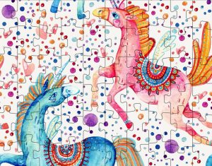 Unicorn Puzzle ~ Kids Puzzles