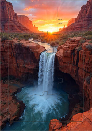 12 Piece Tray Puzzle - 21cm x 29cm (A4) – Vertical