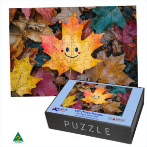 120 piece puzzle and box