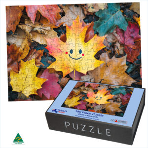 180 piece puzzle and box