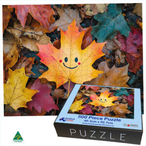 500 piece jigsaw puzzle and box